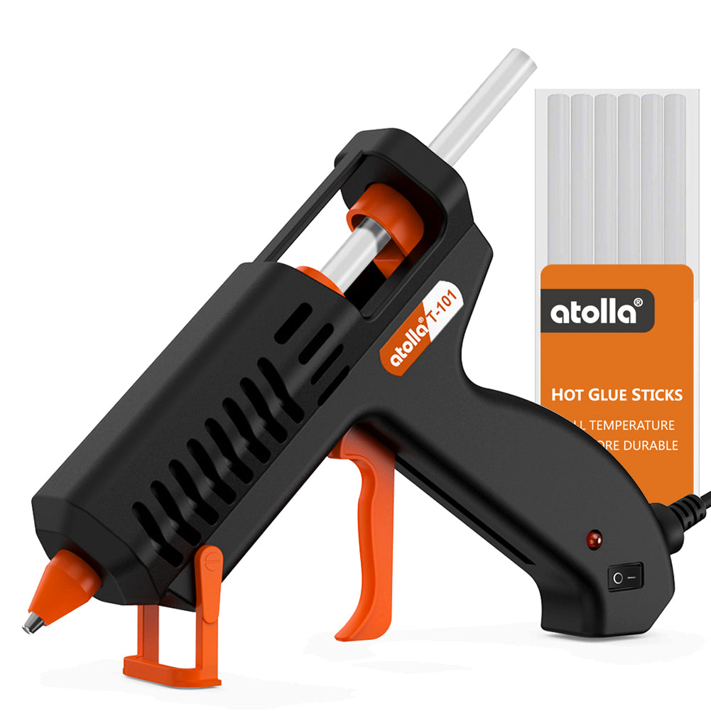 atolla 35W Mini Hot Melt Glue Gun Kit with 10 pcs Glue Sticks